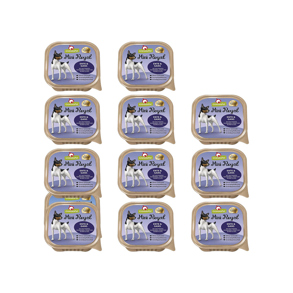 GRANATAPET Mini Royal Duck & Goose Dog Wet Food