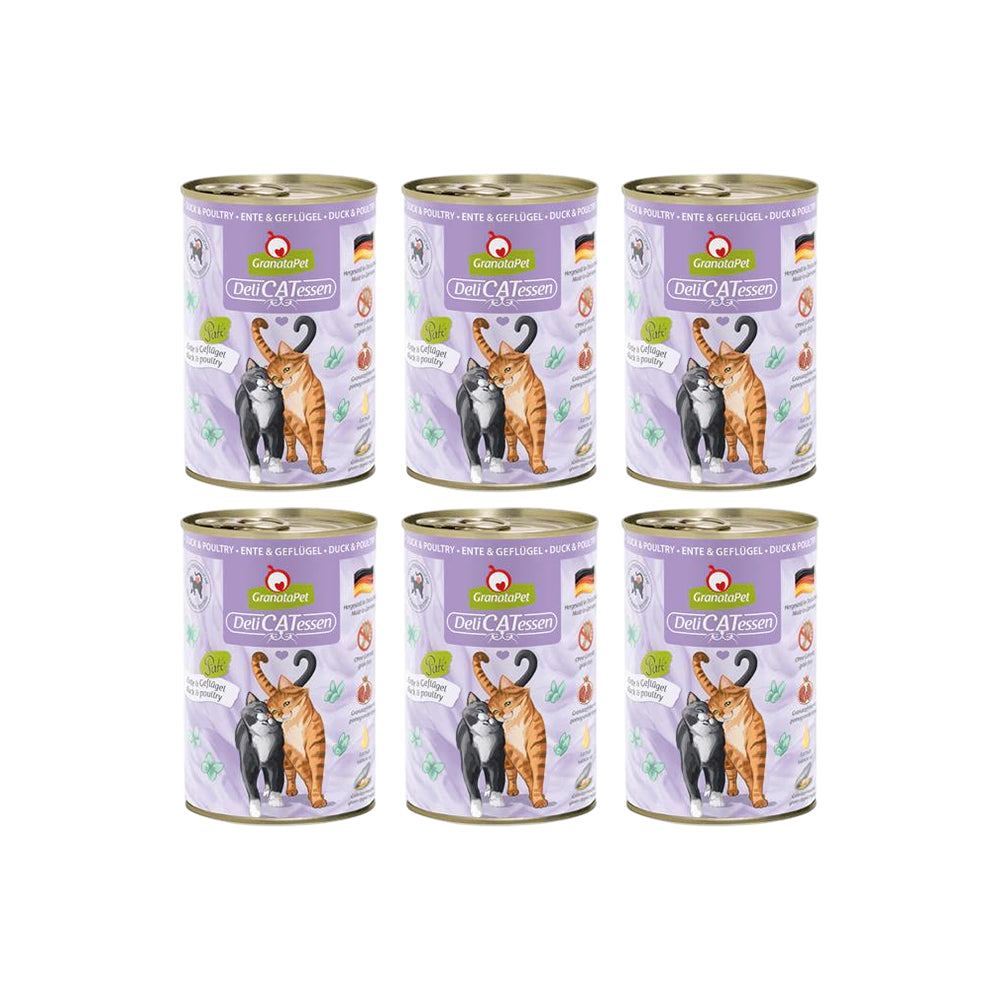 GRANATAPET Delicatessen Duck & Poultry Cat Wet Food