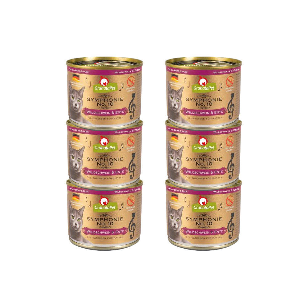 GRANATAPET Symphonie No. 10 Wild boar & Duck Cat Wet Food