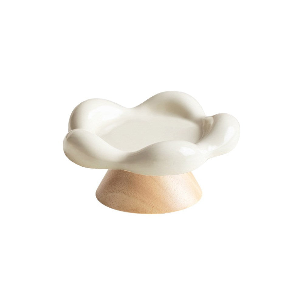 Split Ceramic Pet Petal Bowl - 250ml