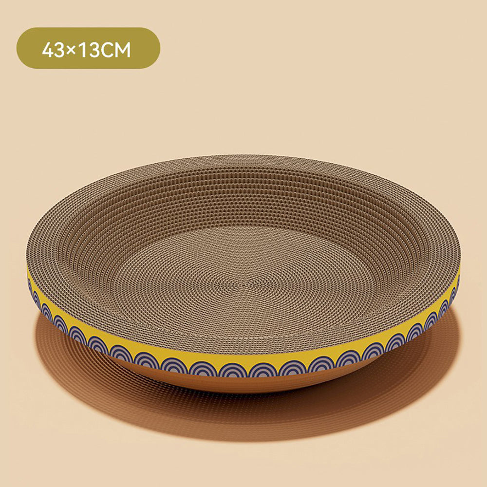 Round Upgrade Cat Scratcher - 43X43X13 cm