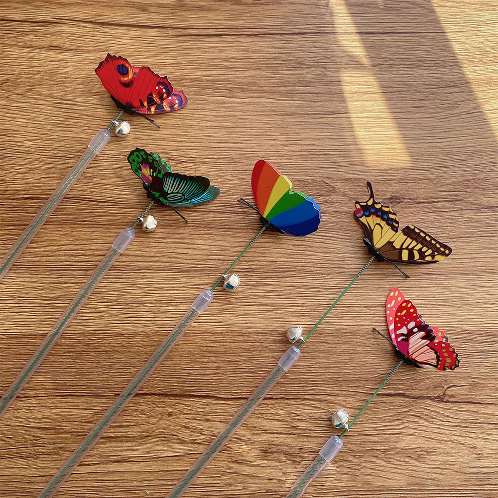 Butterfly Cat Teaser Wand (Random Shipment)