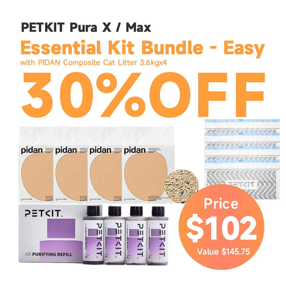 PETKIT Pura X/ Max Essential Kit Bundle - Easy – Petso PETKIT Pura X/ Max Essential Kit Bundle - Easy – Petso