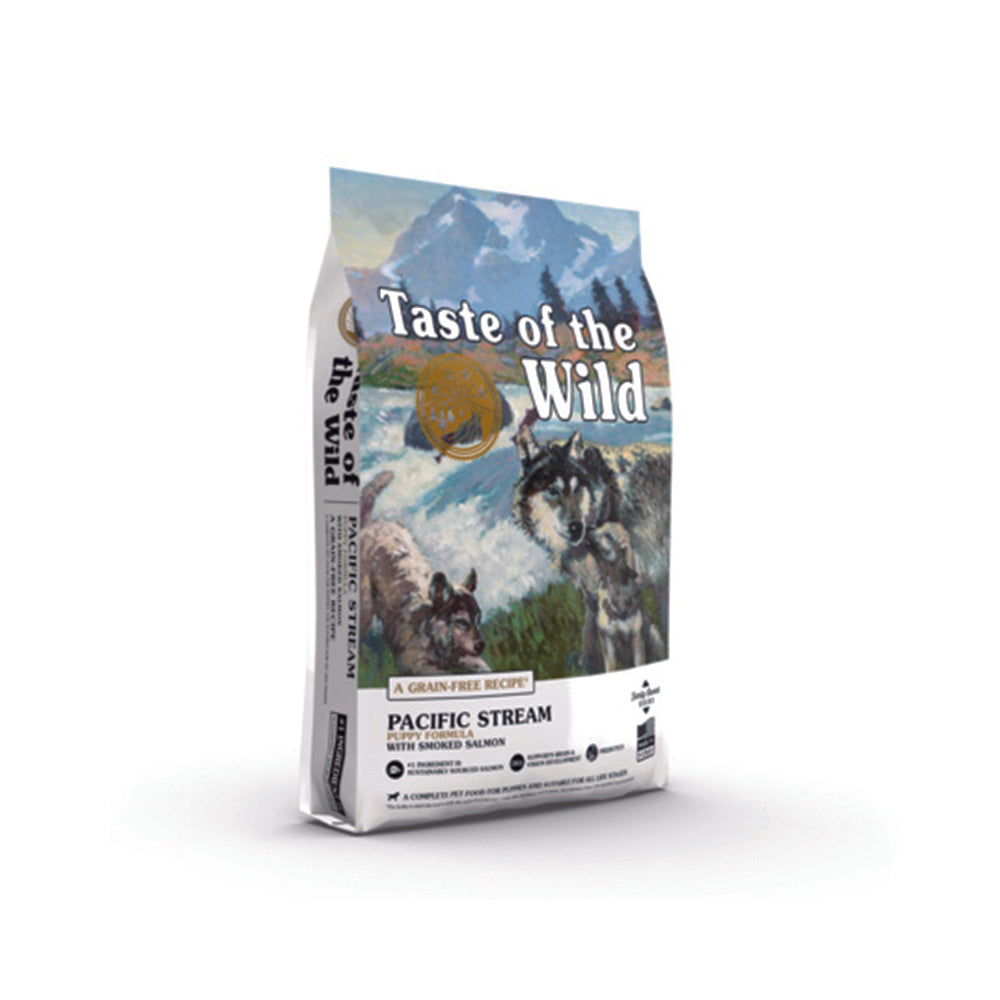 TASTE OF THE WILD Pacific Stream Grain Free Dog Food for Puppy