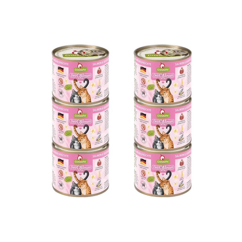 GRANATAPET Delicatessen Salmon & Seafood Cat Wet Food