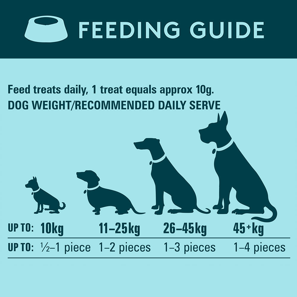 WAG Beef Jerky Hip & Joint Dog Treats 10Pc