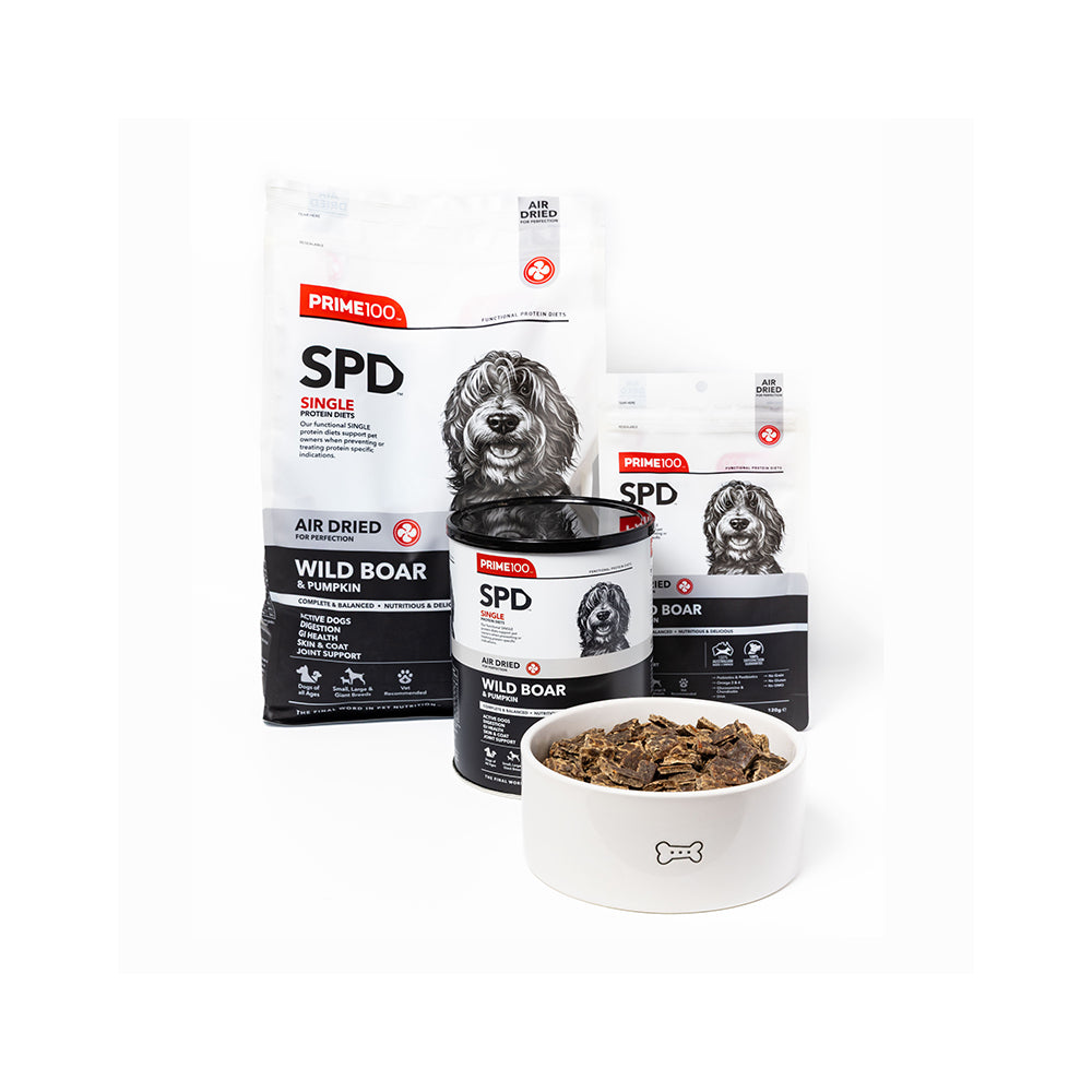 PRIME100 SPD Wild Boar & Pumpkin Air Dried Dog Food
