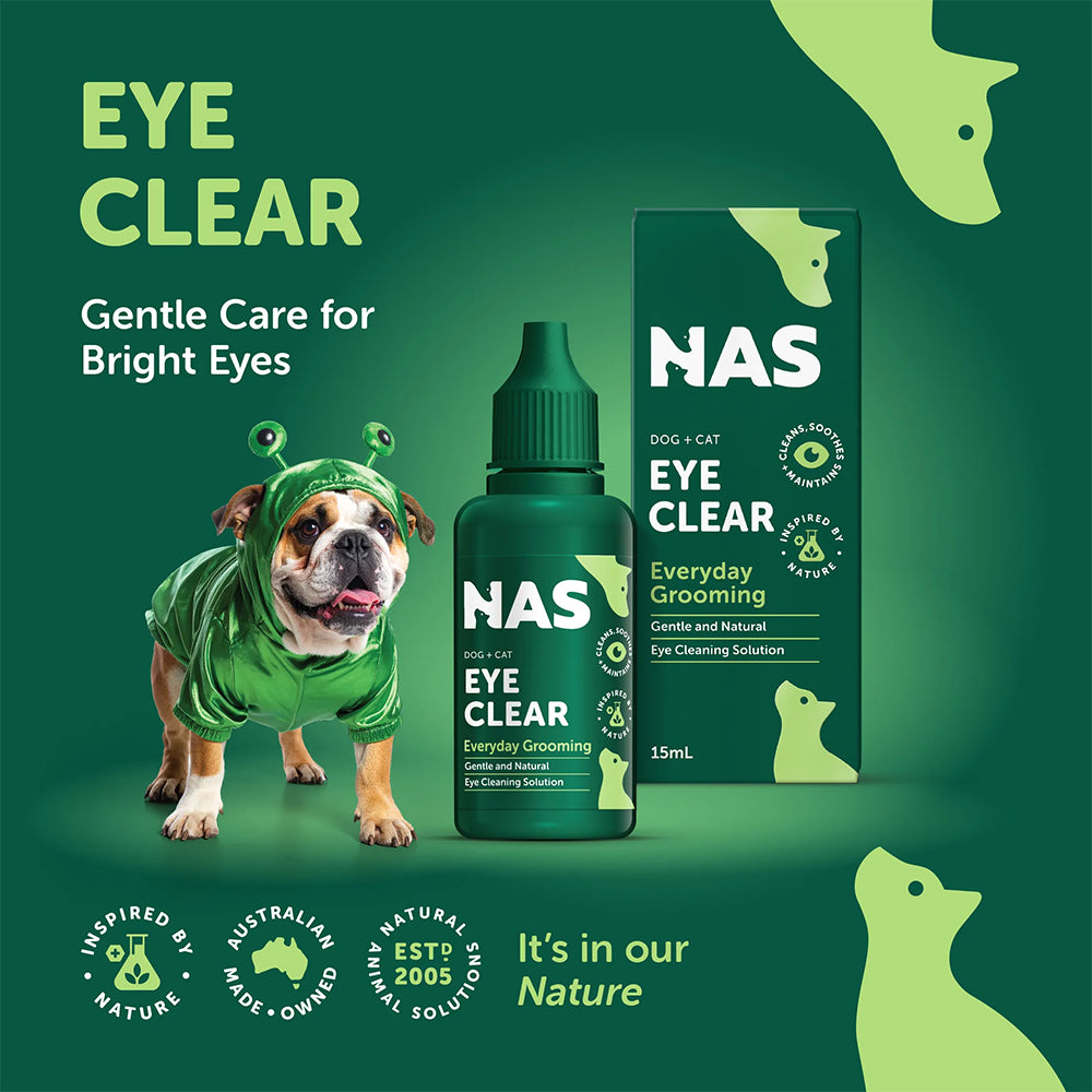 NAS NATURAL ANIMAL SOLUTIONS Eye Clear 15ml