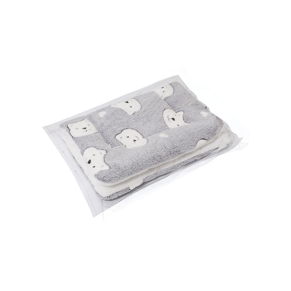 Pet Bed Mat – Thick Warm Non-Slip Soft Blanket for Cats & Dogs