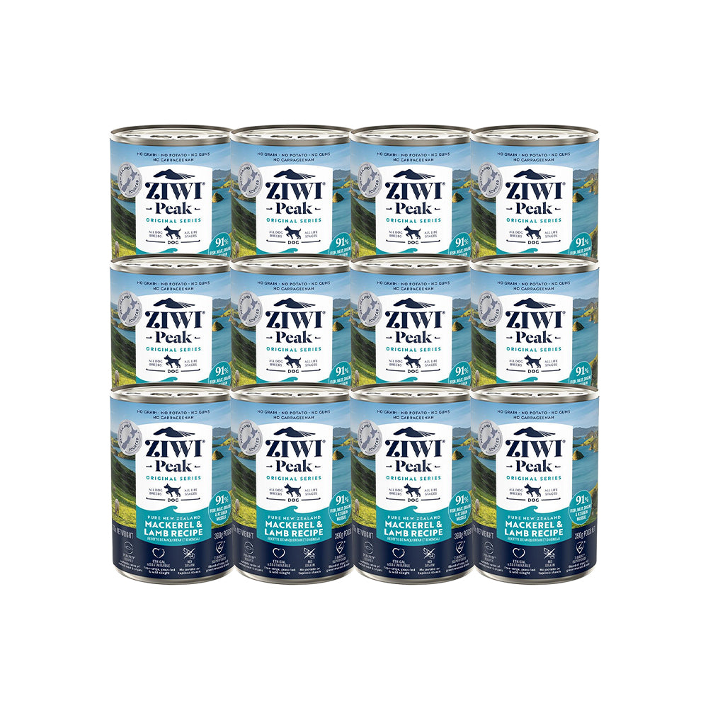 ZIWI Peak Mackerel & Lamb Recipe Grain Free Dog Food