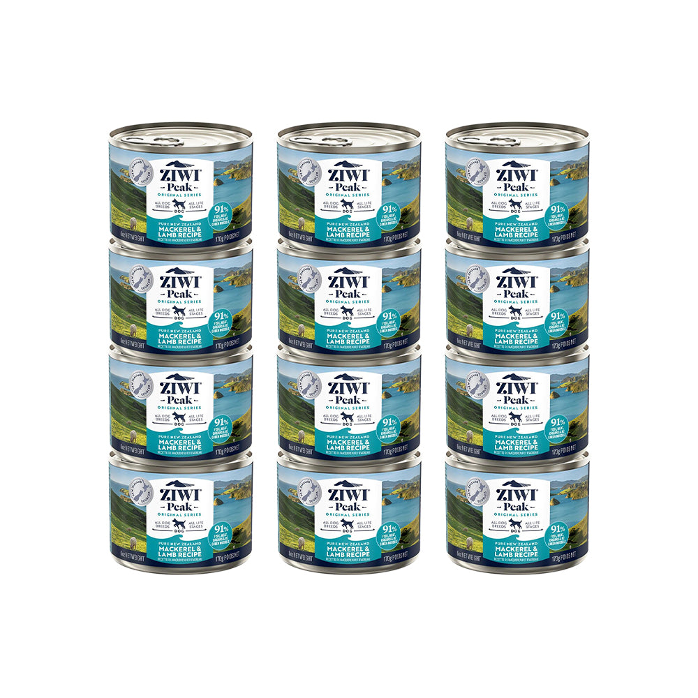ZIWI Peak Mackerel & Lamb Recipe Grain Free Dog Food