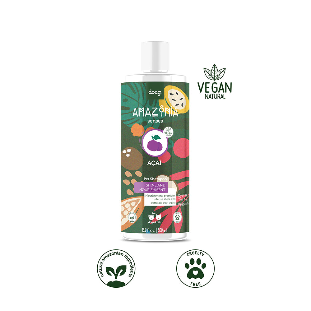 AMAZONIA Senses Acai Shampoo For Cats & Dogs 500ml