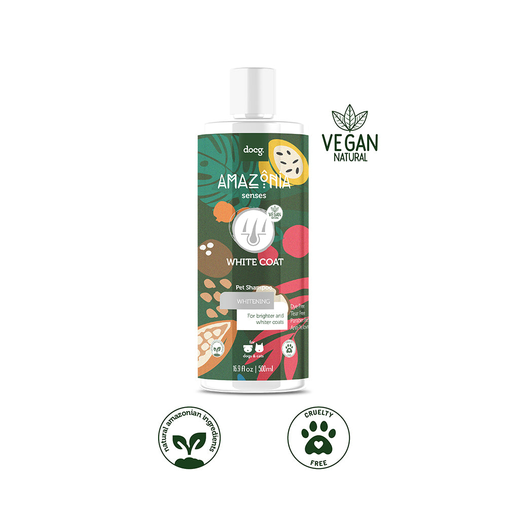 AMAZONIA Senses White Coat Shampoo For Cats & Dogs 500ml