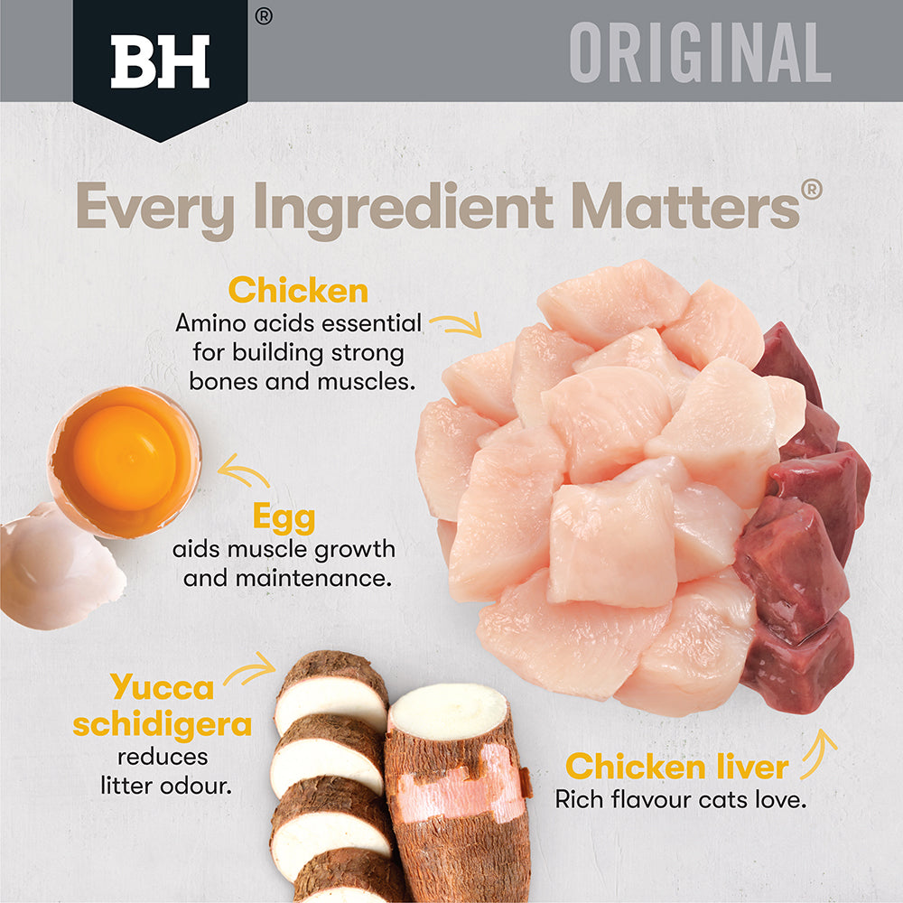 BLACK HAWK Original Chicken in Gravy Adult Wet Cat Food 85g x 12