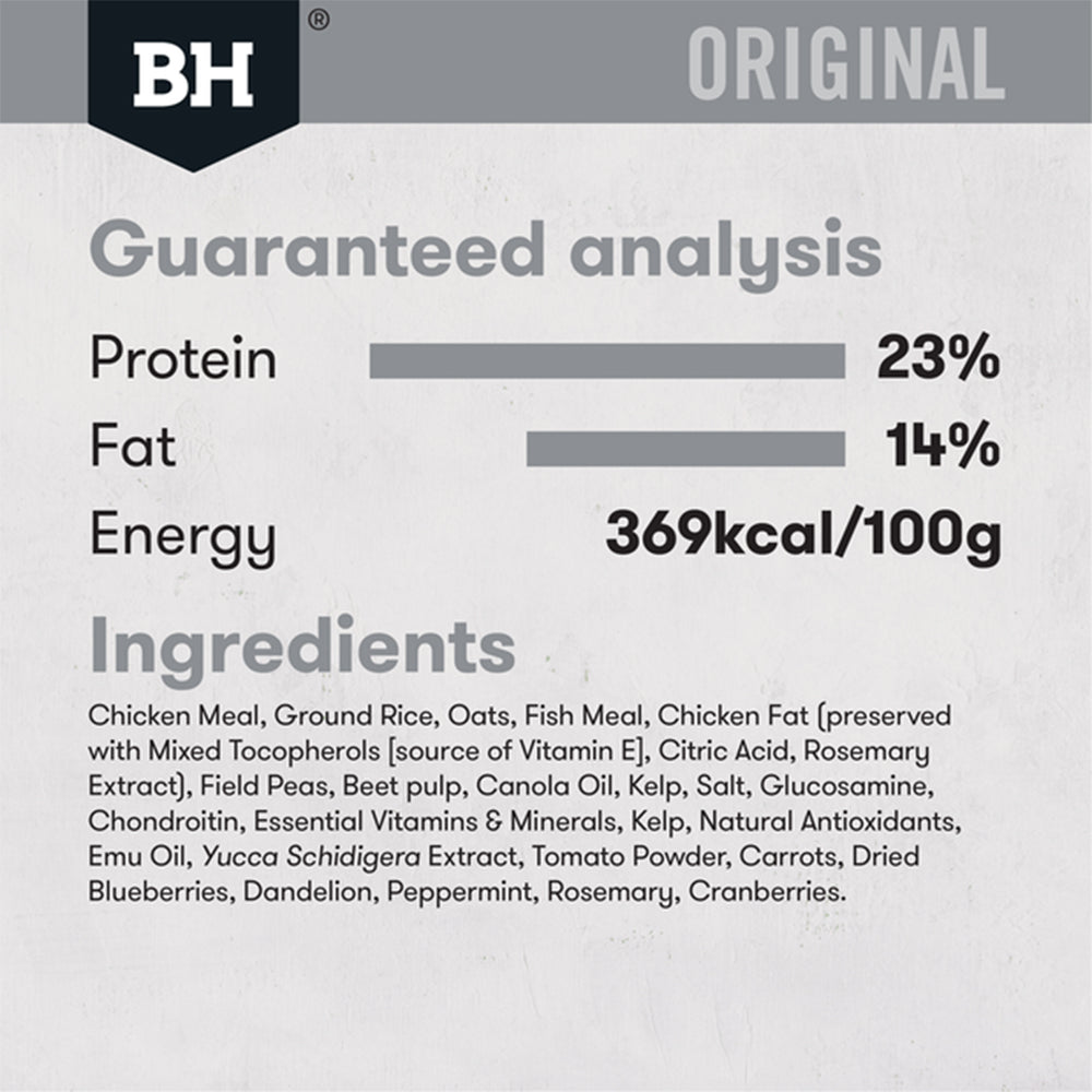 BLACK HAWK Formula Chicken & Rice Original Large Breed Adult Dog Food 20kg