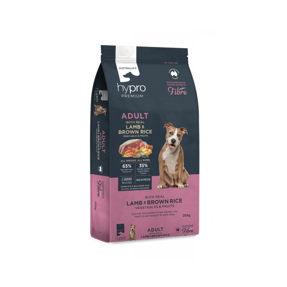 HYPRO PREMIUM Wholesome Grains Lamb & Brown Rice Adult Dry Dog Food