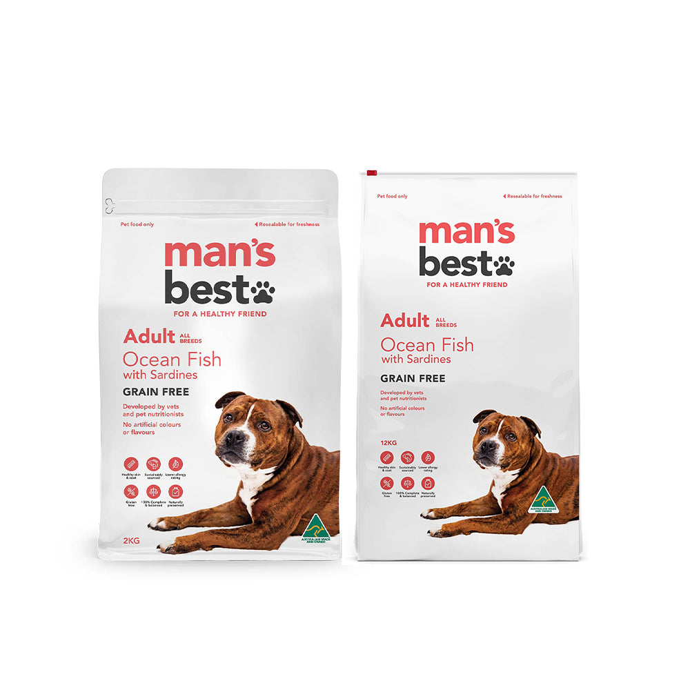 MAN'S BEST Ocean Fish Adult Dog Food Dog Food Petso Au