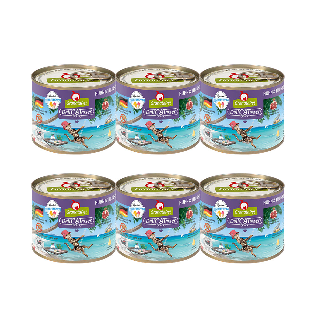 GRANATAPET Delicatessen Summer Edition Chicken & Tuna Wet Cat Food
