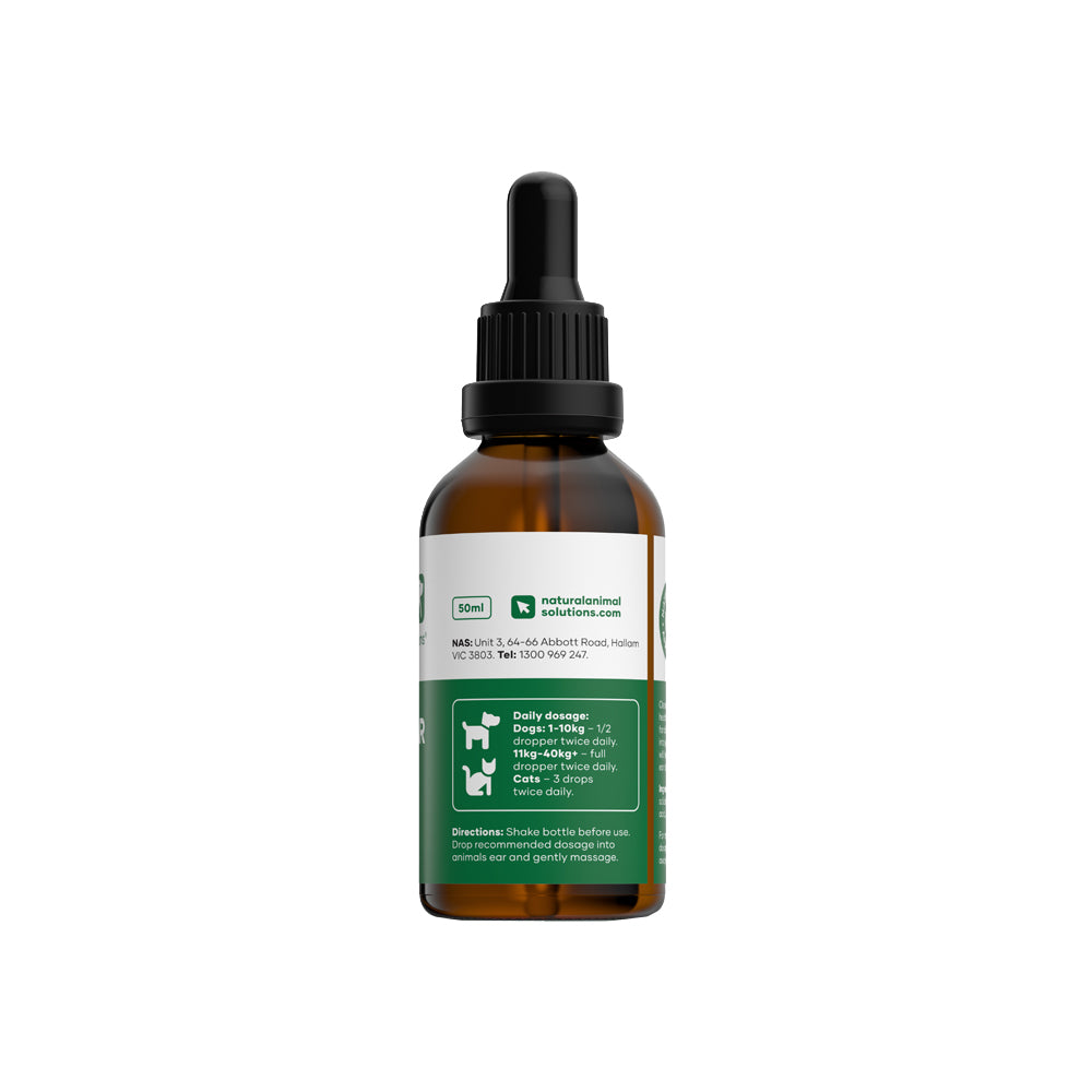 NAS NATURAL ANIMAL SOLUTIONS Ear Clear 50ml