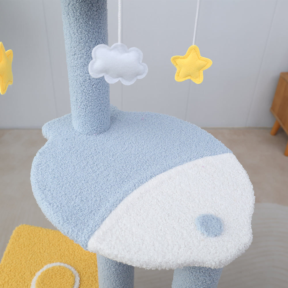 MARTINA Ocean Explore with Hiding Cave Large Cat Climbing Tree