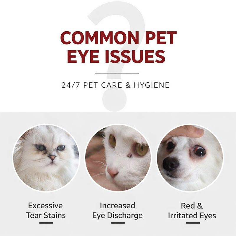 KOJIMA Pet Eye Wipes 120 Sheets – Gentle Tear Stain Cleaning Wipes