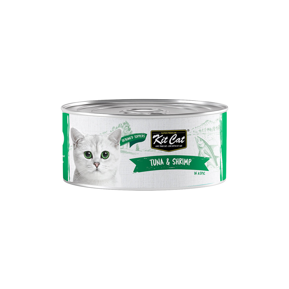 KIT CAT Tuna & Shrimp Toppers Wet Canned Cat Food