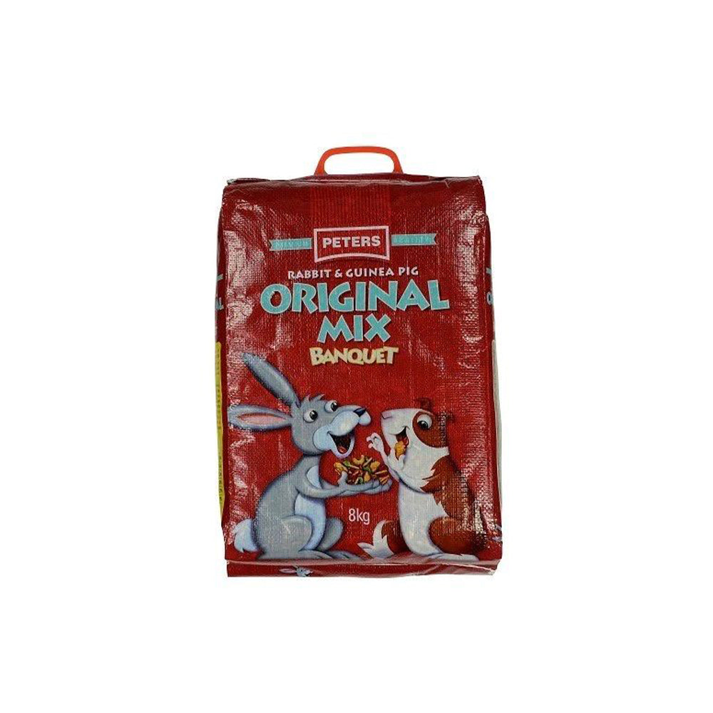 PETERS Original Mix Rabbit and Guinea Pig Food 8kg
