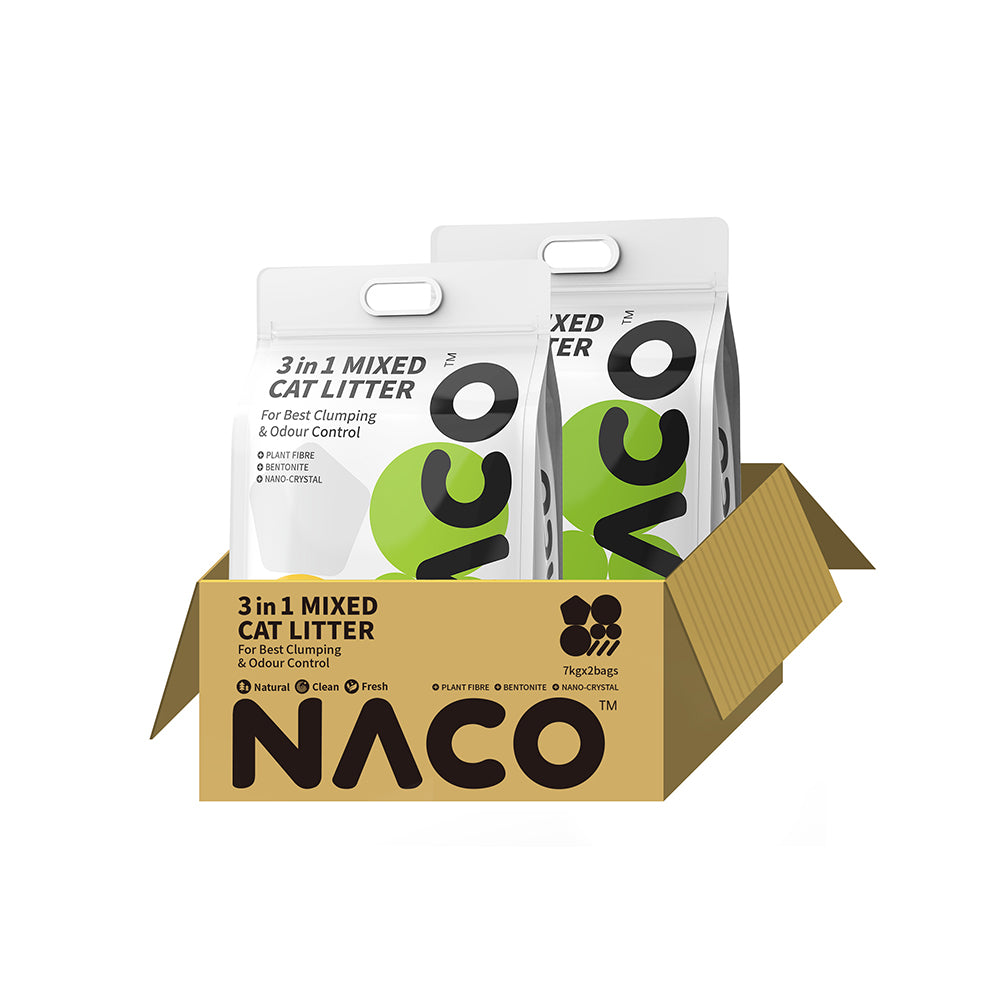 NACO Best Clumping & Odour Control 3 In 1 Mixed Cat Litter