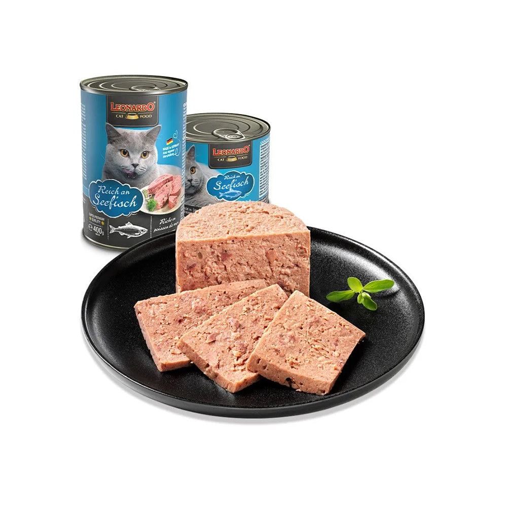 LEONARDO Quality Selection Ocean Fish Wet Cat Food