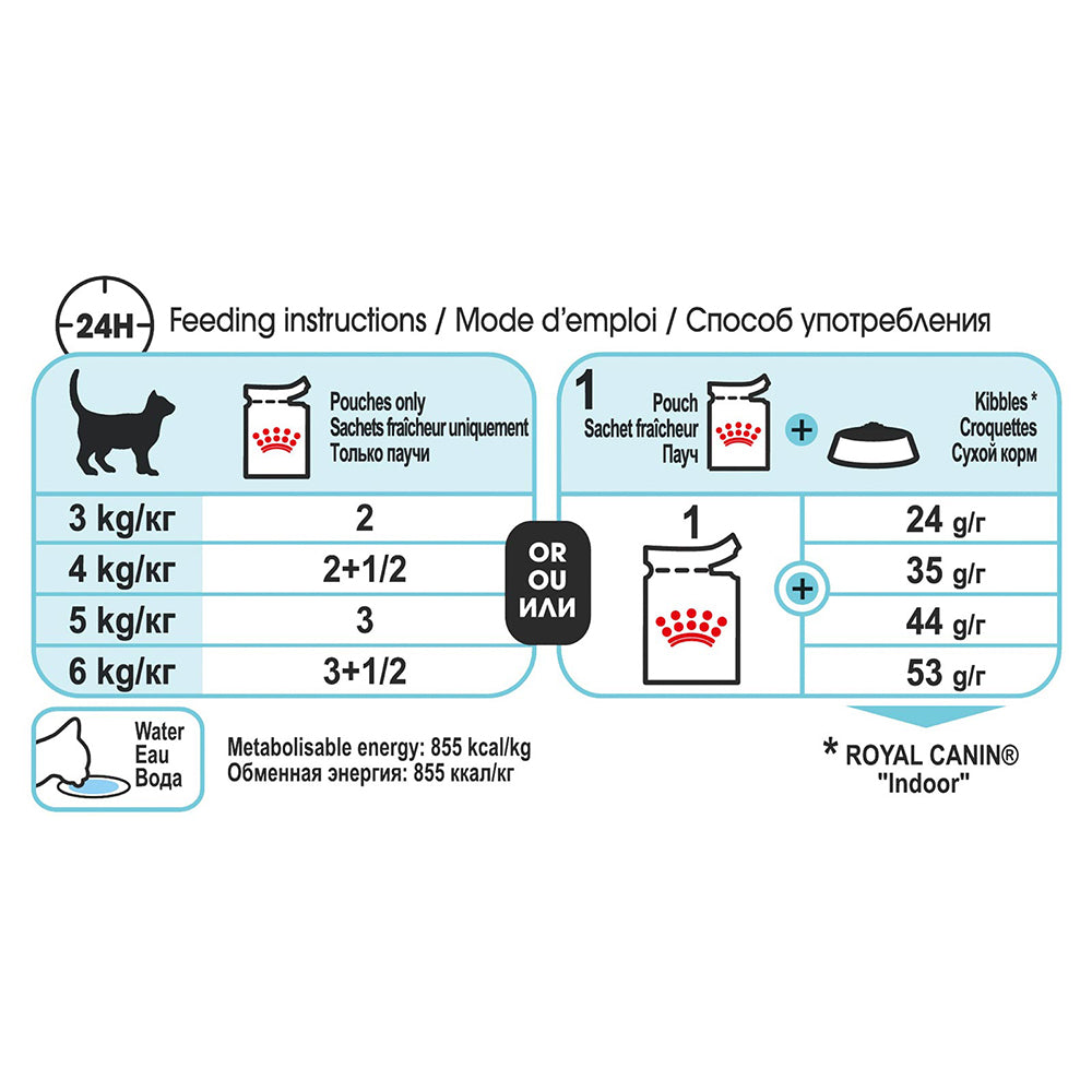 ROYAL CANIN Sensory Feel Gravy Adult Wet Cat Food 85g x 12