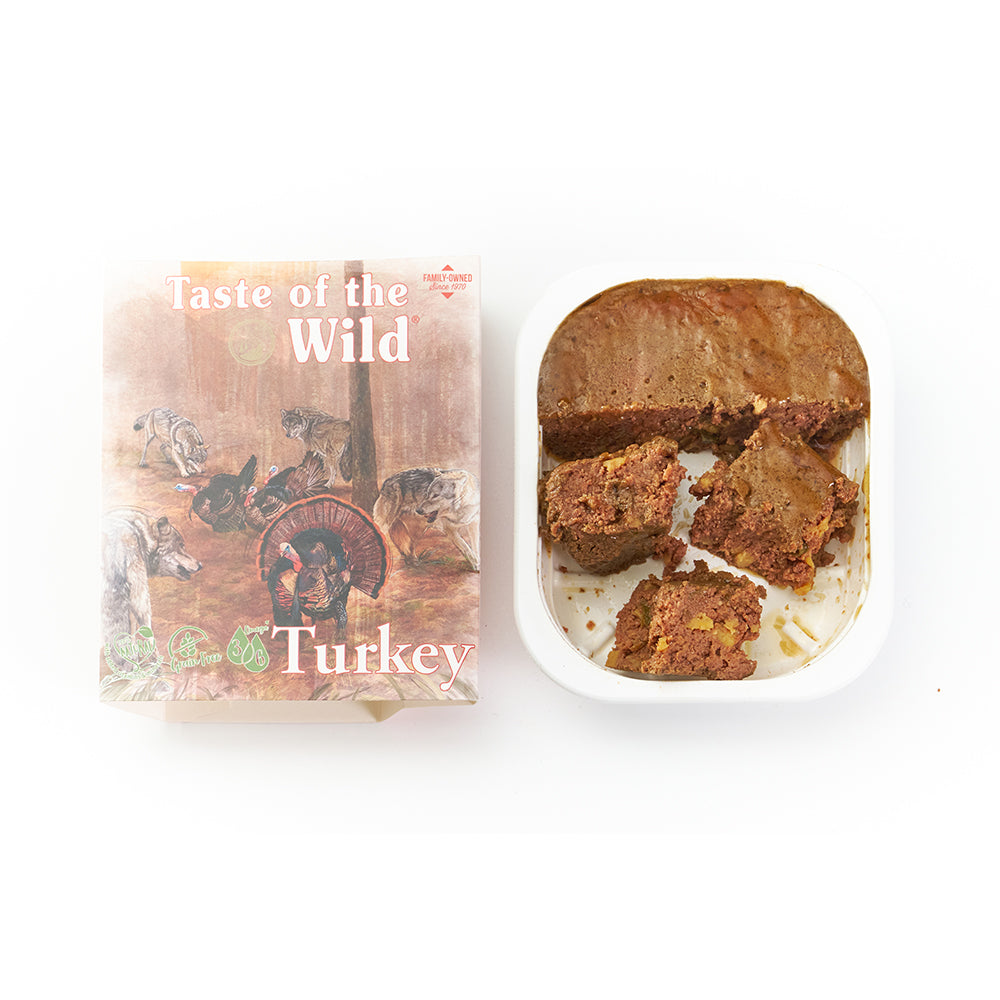 TASTE OF THE WILD Turkey And Duck With Fruit And Vegetables Wet Dog Food 390g x 7