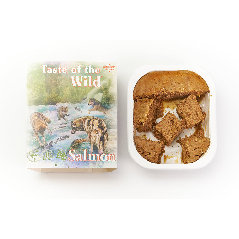 TASTE OF THE WILD Salmon And Herring With Fruit And Vegetables Wet Dog Food 390g x 7
