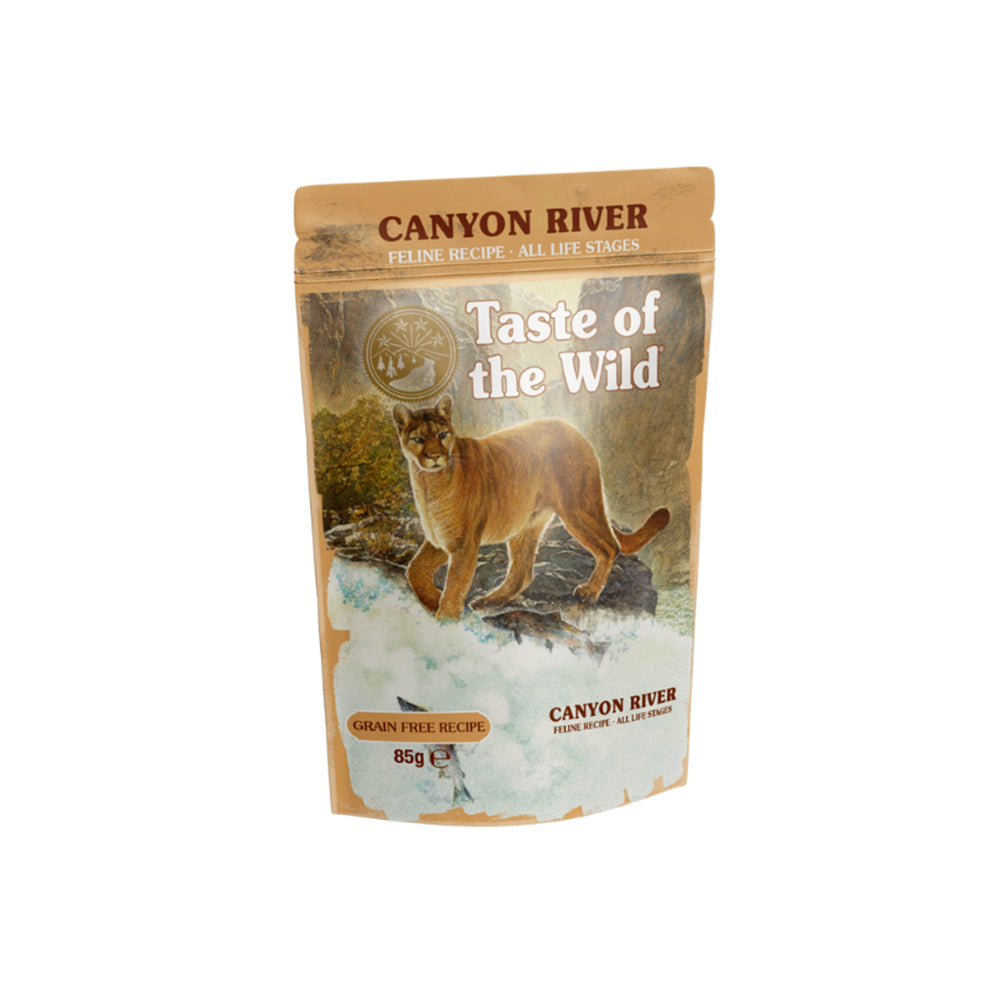 TASTE OF THE WILD Canyon River Chunks In Gravy Pouch Wet Cat Food
