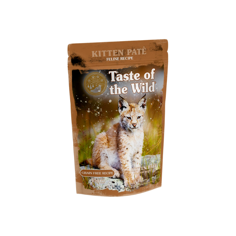 TASTE OF THE WILD Kitten Chicken Pate Pouch Wet Cat Food
