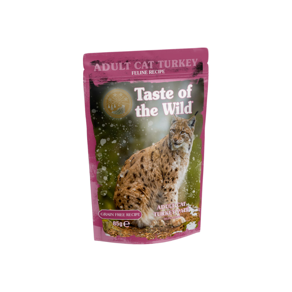 TASTE OF THE WILD Turkey With Chicken Pate Pouch Adult Wet Cat Food