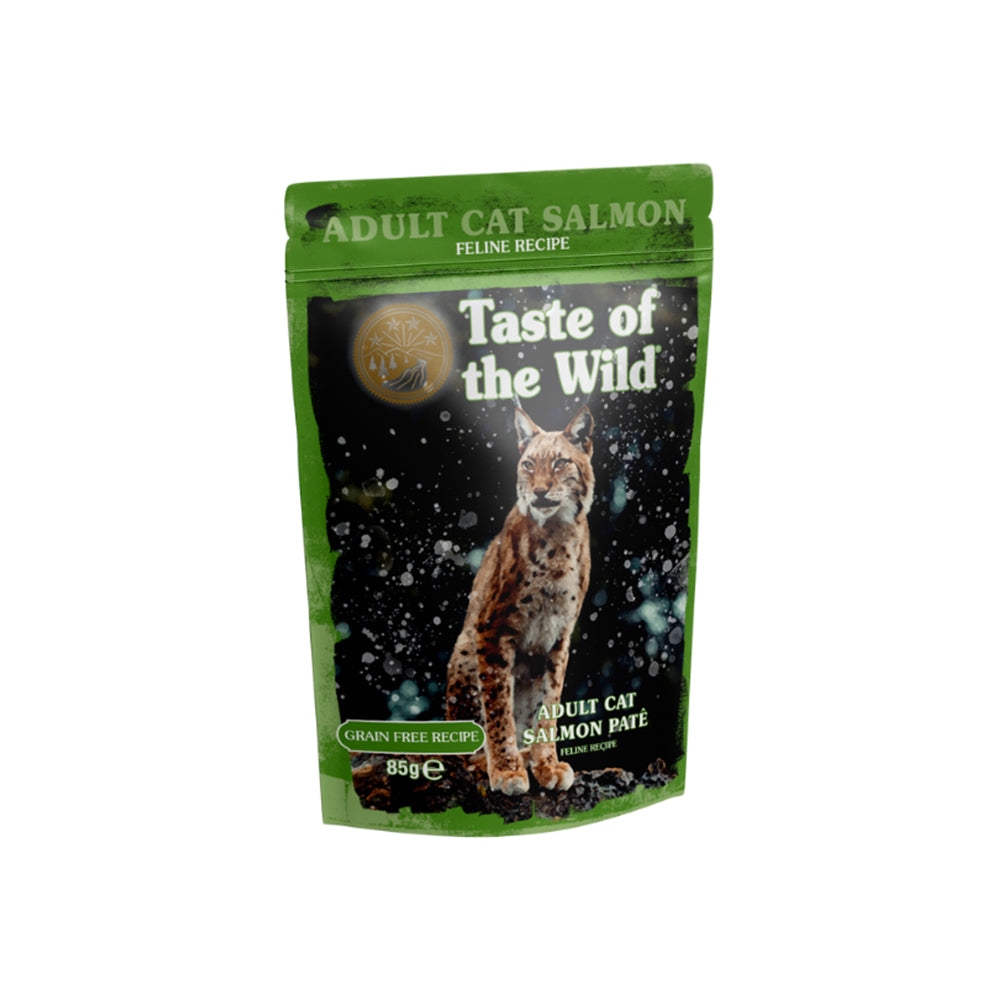 TASTE OF THE WILD Salmon With Chicken Pate Pouch Adult Wet Cat Food