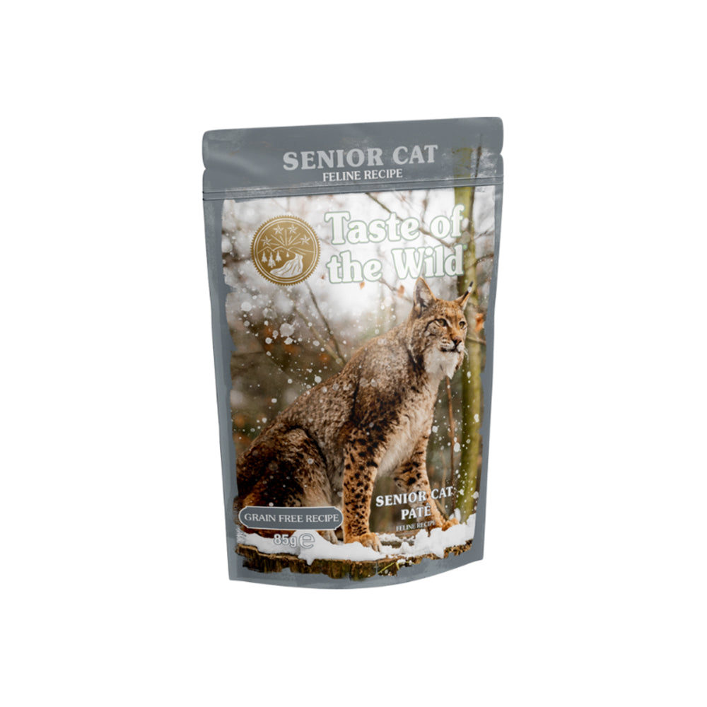 TASTE OF THE WILD Senior Chicken Pate Pouch Wet Cat Food