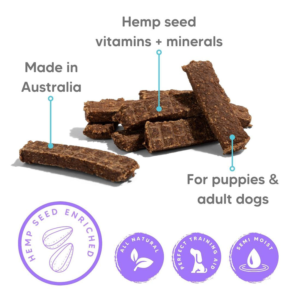 THE PET PROJECT Liver Strips Dog Treats 180G