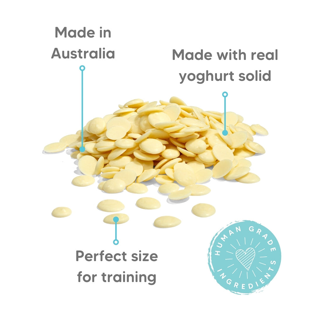 THE PET PROJECT Yoghurt Drops Dog Treats 250G