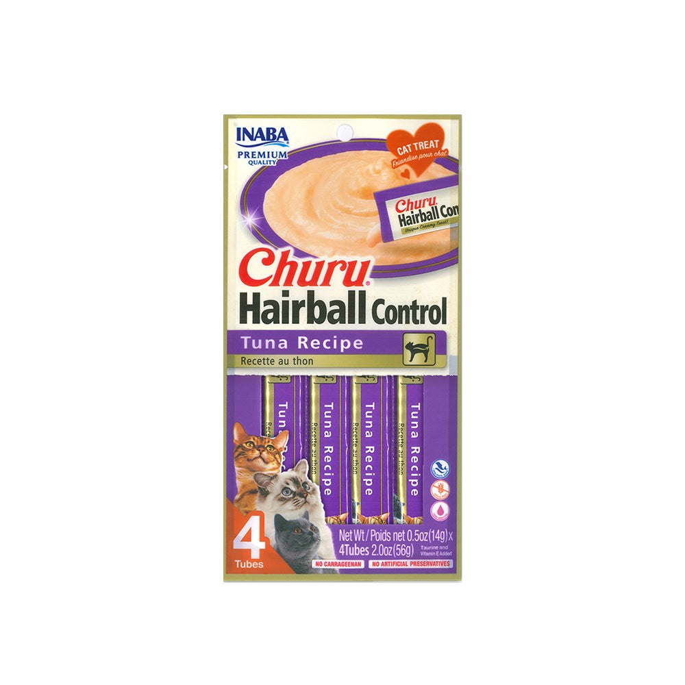 INABA Churu Hairball Control Tuna Recipe (14G X 4) USA-675