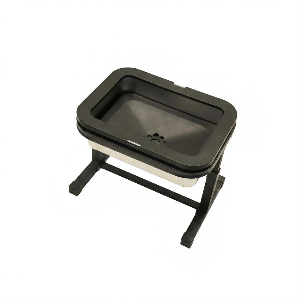 PAKEWAY 10L Stainless Steel Dog Water Bowl for Large Breeds