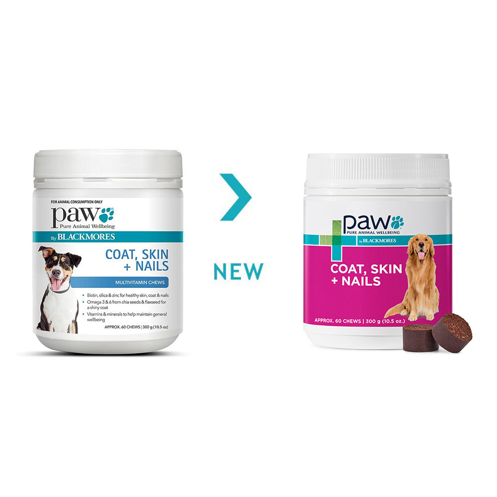 PAW Dog Coat Skin & Nails Chews 300g