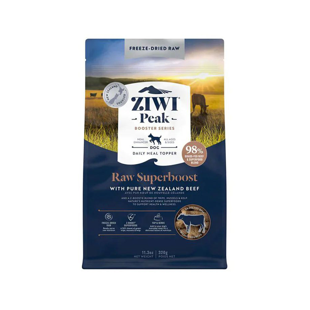 ZIWI Peak Raw Superboost With Beef Freeze-Dried Dog Food