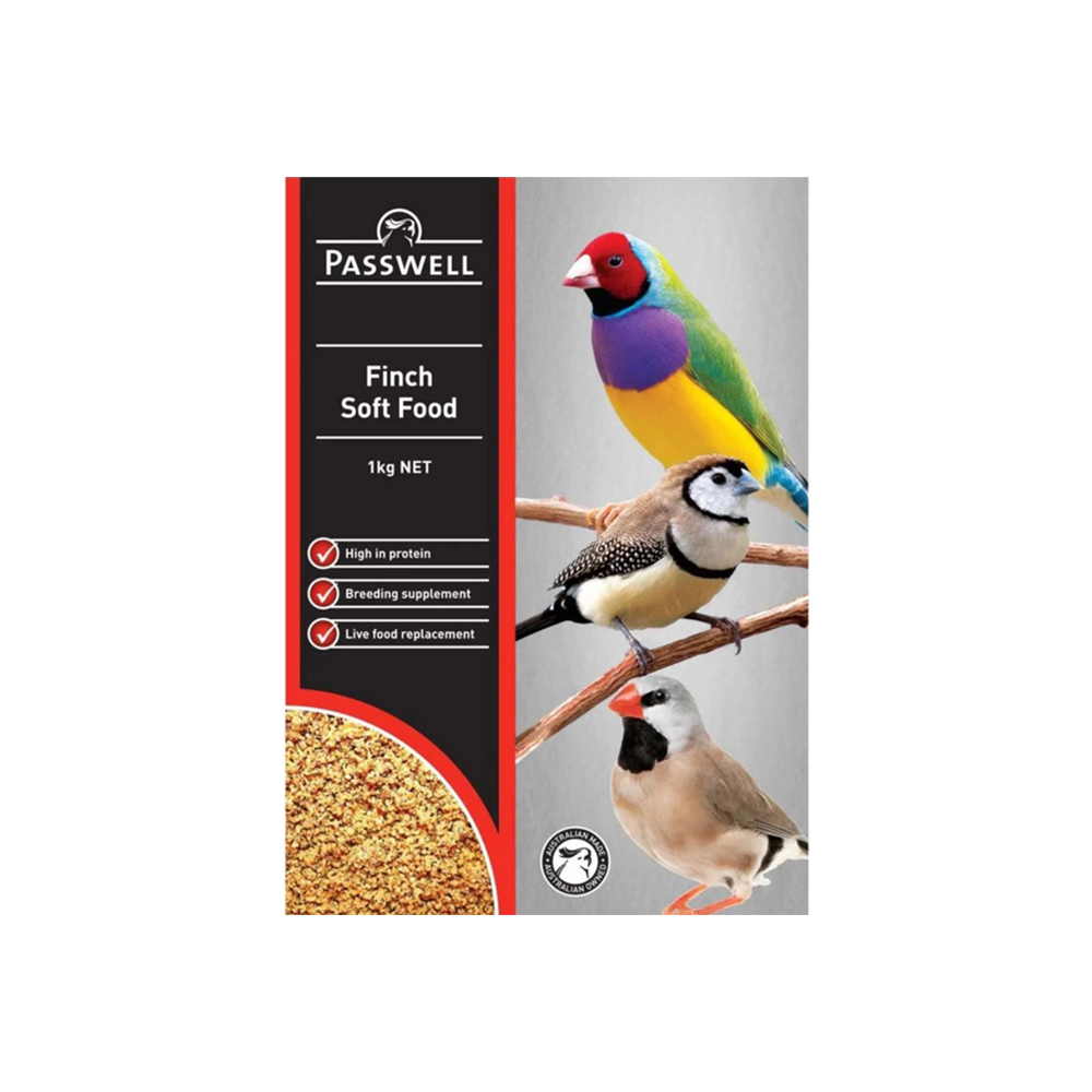 PASSWELL Finch Soft Bird Food 1kg