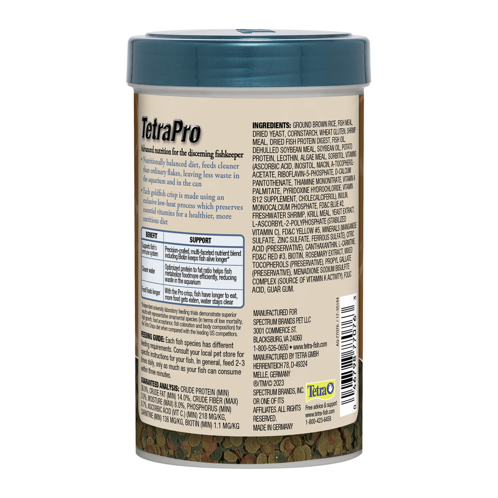 TetraPro Goldfish Crisps