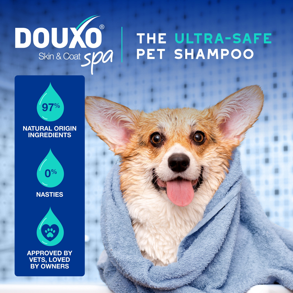 DOUXO Skin And Coat Spa Ultra Safe Odour Control Dog Shampoo 250ml