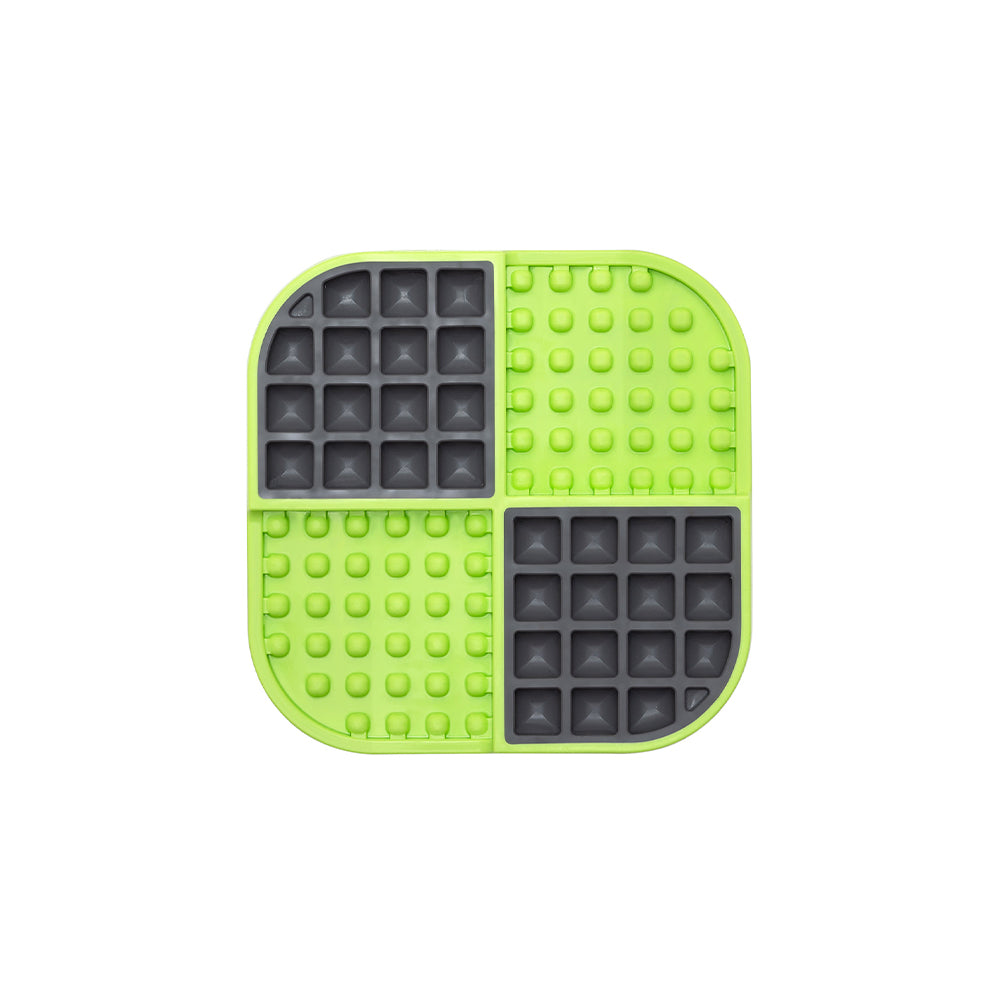 LICKIMAT Cat Slomo Wet & Dry Double Slow Feeder Mat