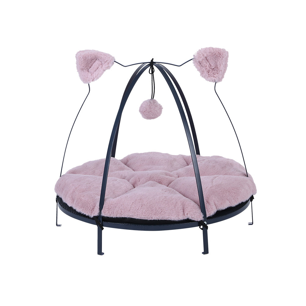 Warm Covered Cat Bed for Safety and Comfort