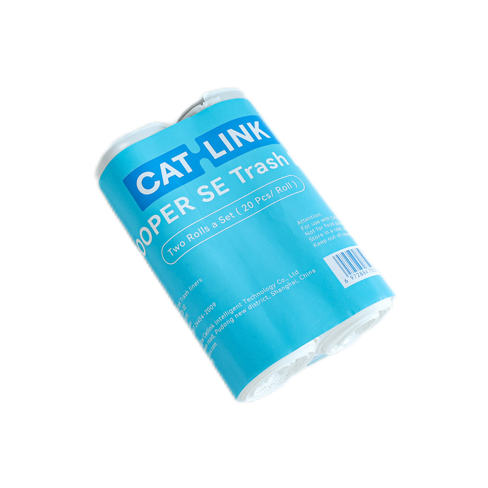 CATLINK Waste Bags For BAYMAX Cat Litter Box 2 rolls (40 bags)