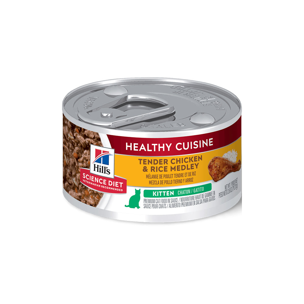 HILLS Science Diet Healthy Cuisine Chicken Kitten Wet Cat Food